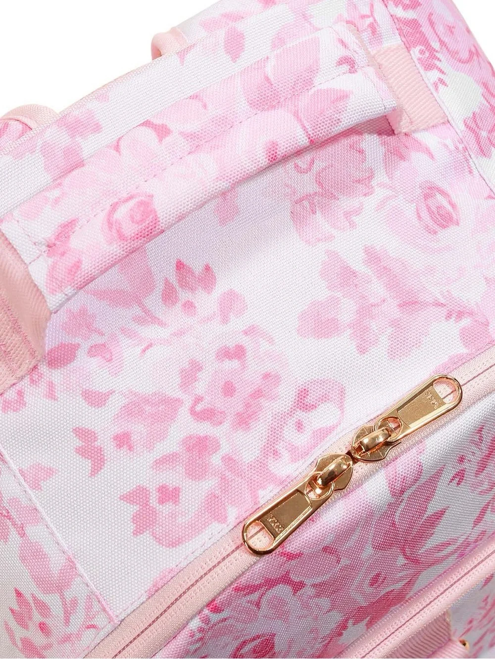 LoveShackFancy Pink Damask Large Backpack & Laptop Case in Floral Pink 💕🌸